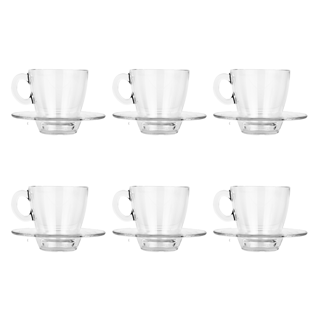 فنجان و نعلبکی آکوا پاشاباغچه 6 عددی کد 95040