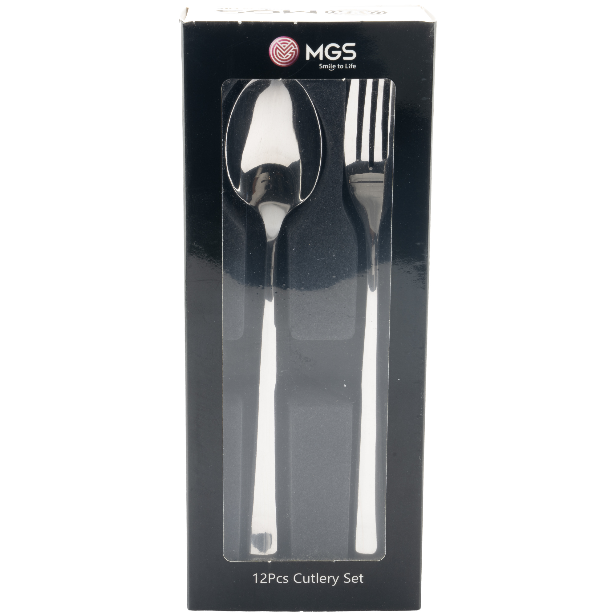 کارتن قاشق و چنگال 12 عددی براق کد DF-043