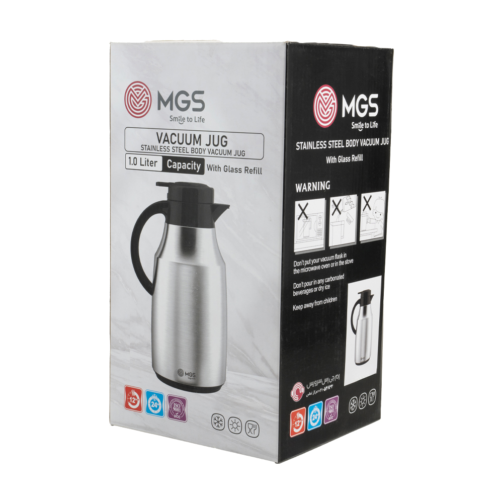 فلاسک 1 لیتر استیل کد RGS01P-10C