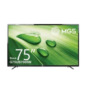 تلویزیون LED هوشمند MGS مدل G75UB7000W سایز 75 اینچ