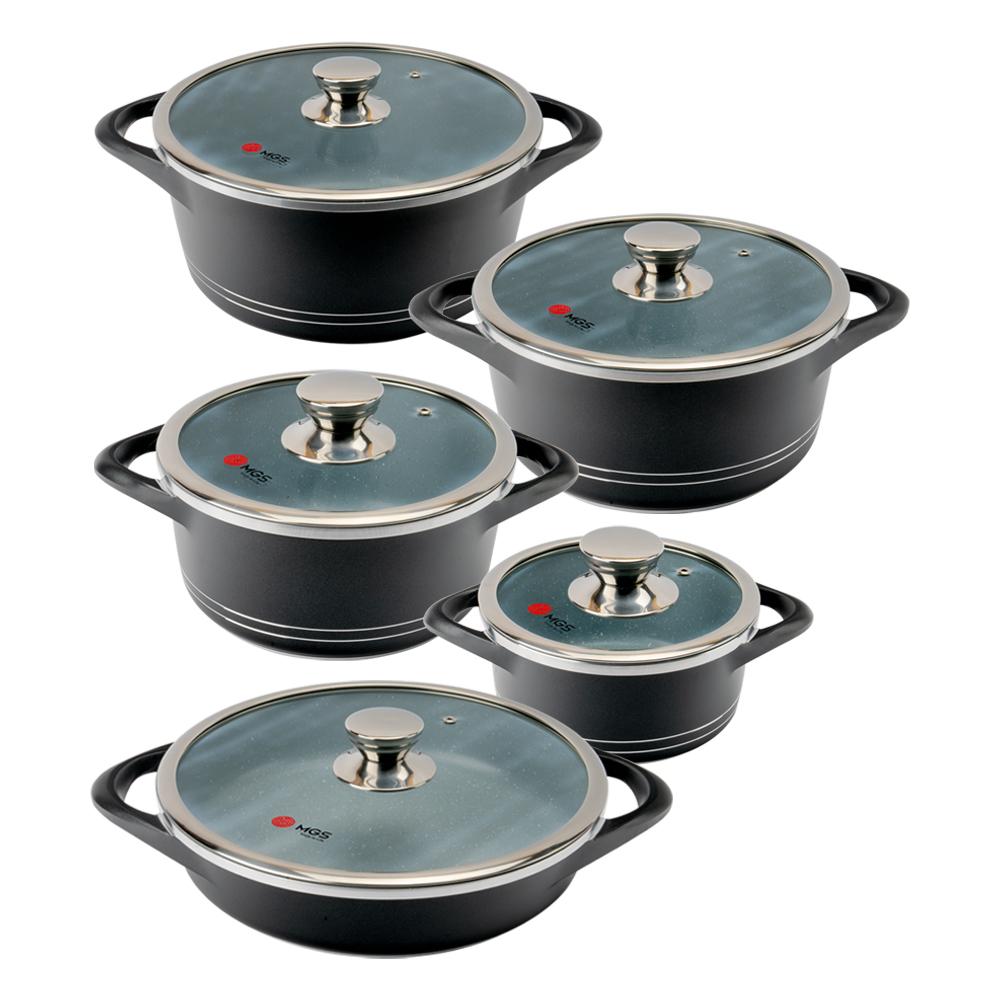 سرویس قابلمه 10 پارچه طرح ایتالیا B کد IB1019