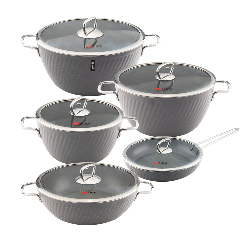 سرویس قابلمه 10 پارچه فورج کد FR04S