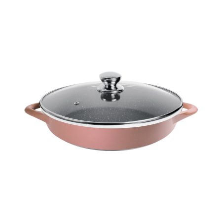 تابه دو دسته سایز 28 گرانیت طرح ایتالیا B