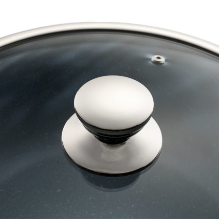 تابه دو دسته سایز 28 گرانیت طرح جرمنی C