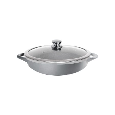 تابه دو دسته سایز 40 گرانیت طرح ایتالیا B