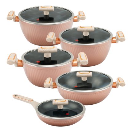 سرویس قابلمه 10 پارچه طرح فورج کد FR07