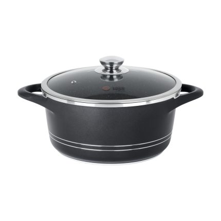 قابلمه دو دسته سایز 24 گرانیت طرح ایتالیا B