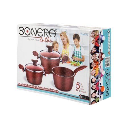 سرویس قابلمه 5 پارچه گرانیت مدل babyset