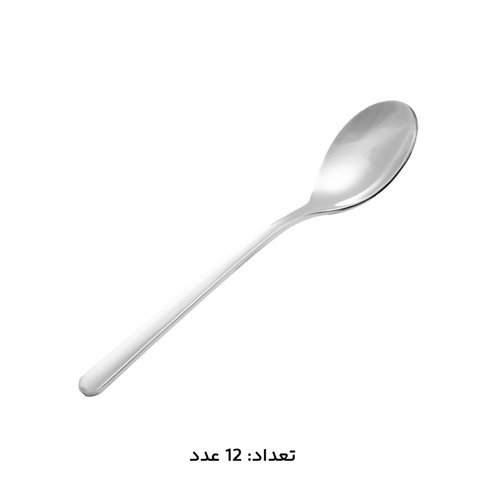 قاشق چای خوری استیل کد DF005