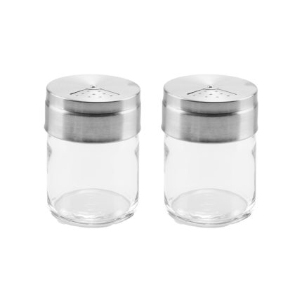 نمکدان جفتی پاشاباغچه درب استیل