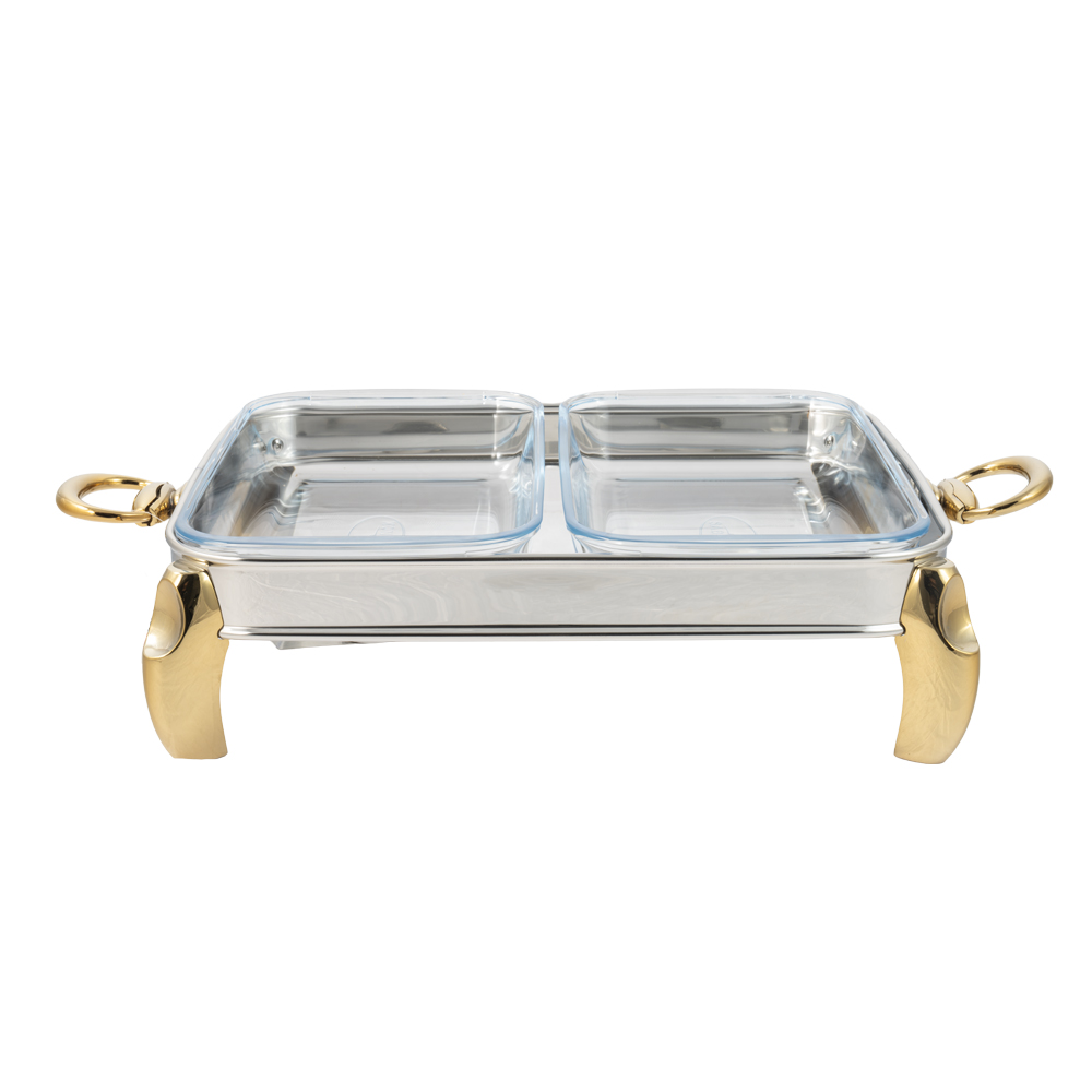 سوفله دوقلو مستطیل طلایی MGS کد OW3104G