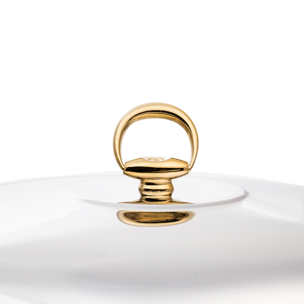 سوفله متوسط بیضی طلایی MGS کد OW3106G