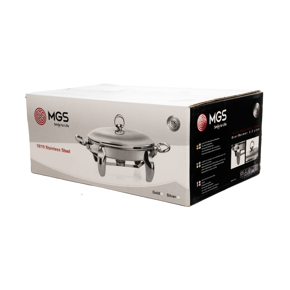 سوفله متوسط بیضی طلایی MGS کد OW3106G