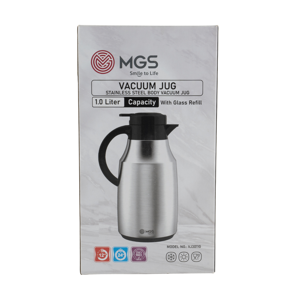 فلاسک 1 لیتر استیل MGS کد VJ3011G