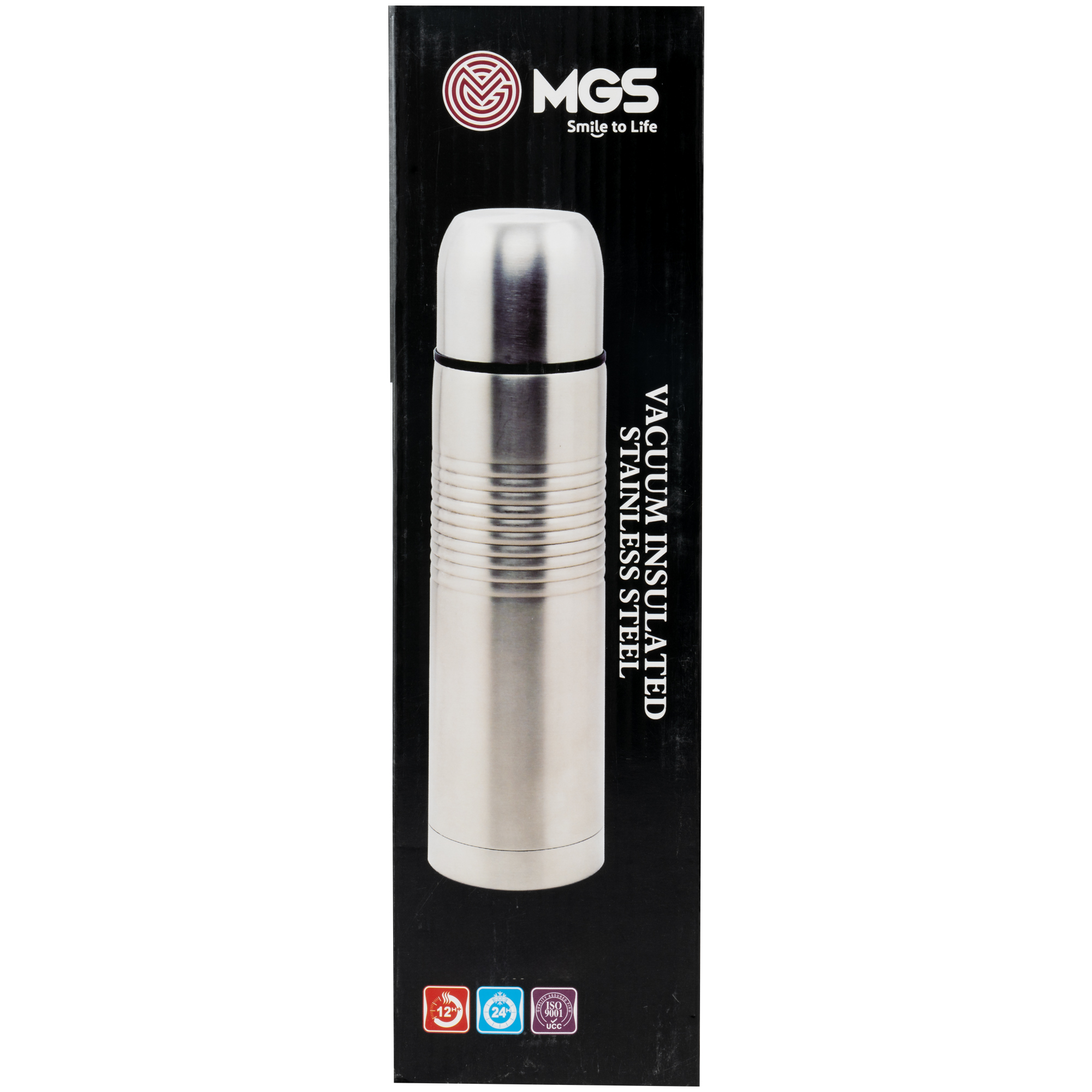 فلاسک 1 لیتر استیل قلمی MGS کد VB5014S