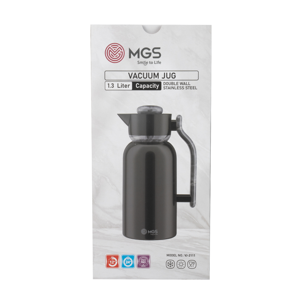 فلاسک 1.3 لیتر استیل MGS کد VJ-2111