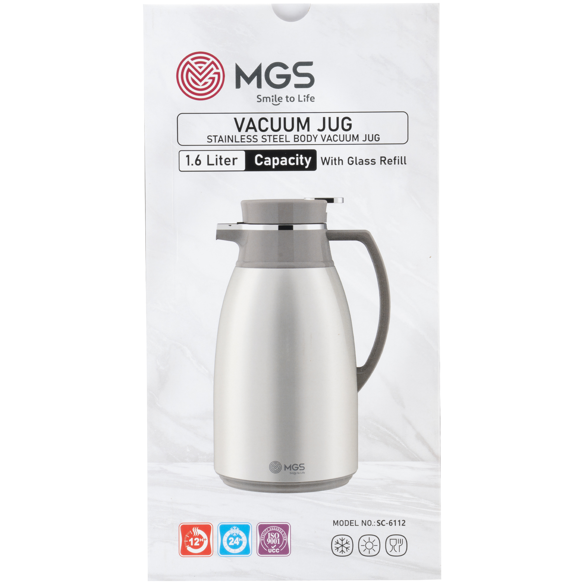 فلاسک 1.9 لیتر MGS کد SC-6113