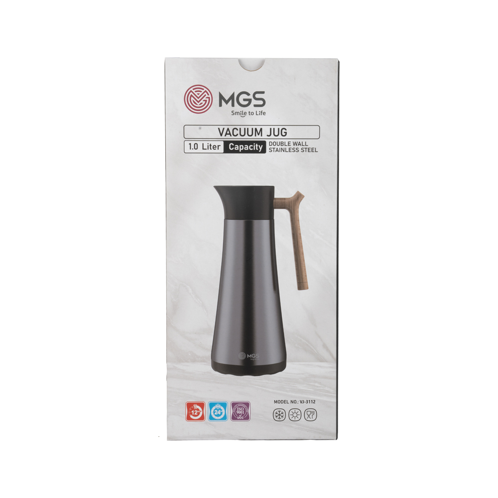 فلاسک 1 لیتر استیل MGS کد VJ-2110