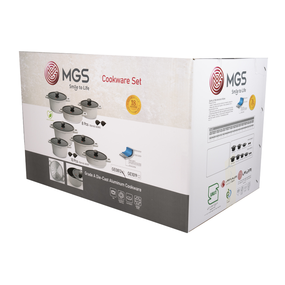 سرویس قابلمه 10 پارچه طرح جرمنی E