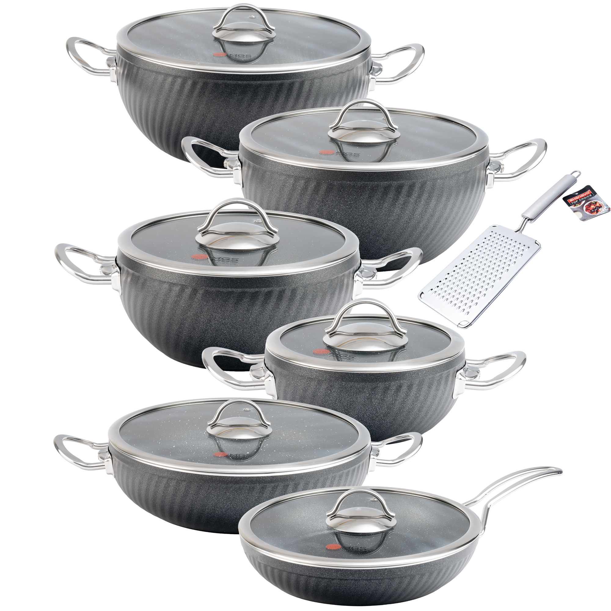 سرویس قابلمه 13 پارچه فورج کد FR08G