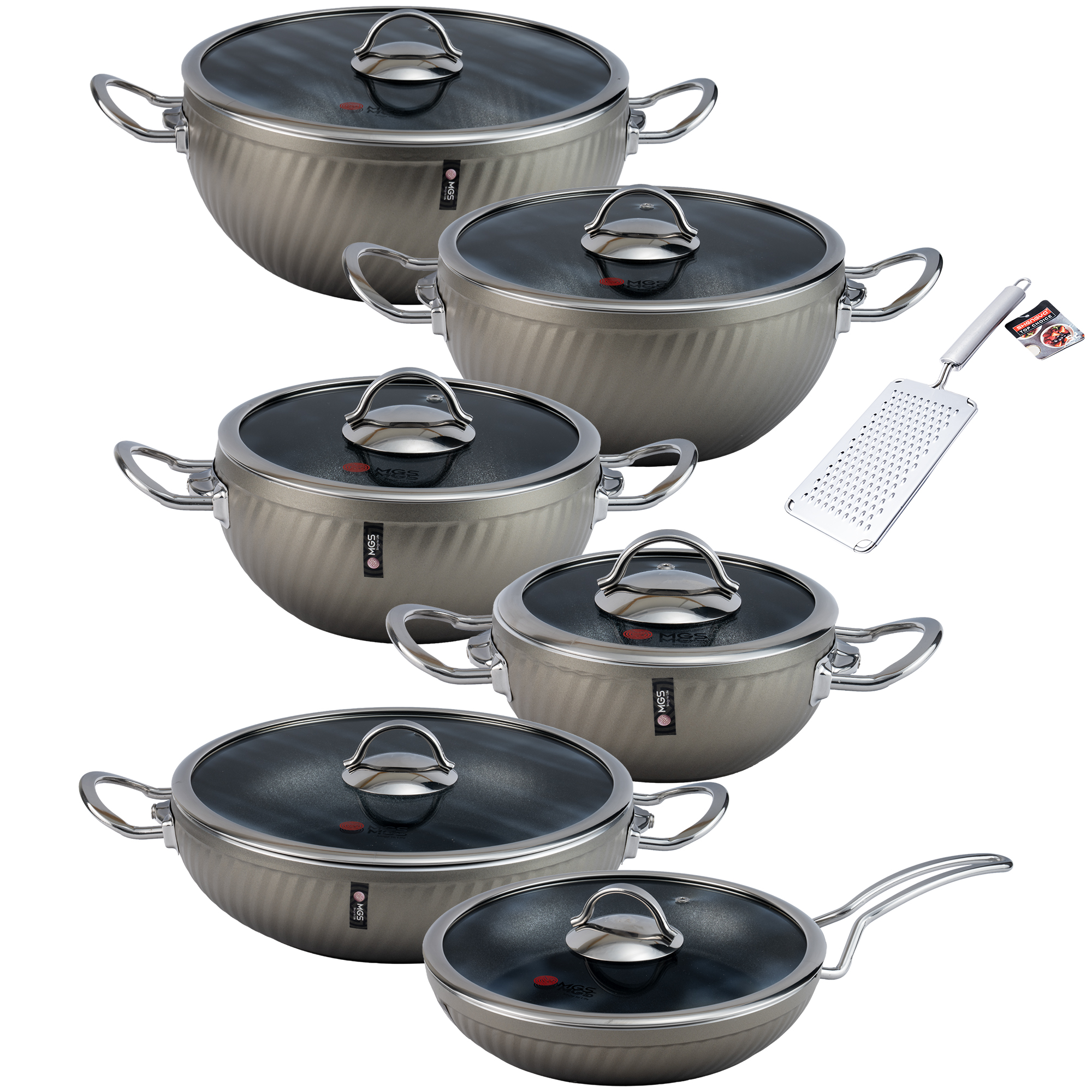 سرویس قابلمه 13 پارچه فورج کد FR08G