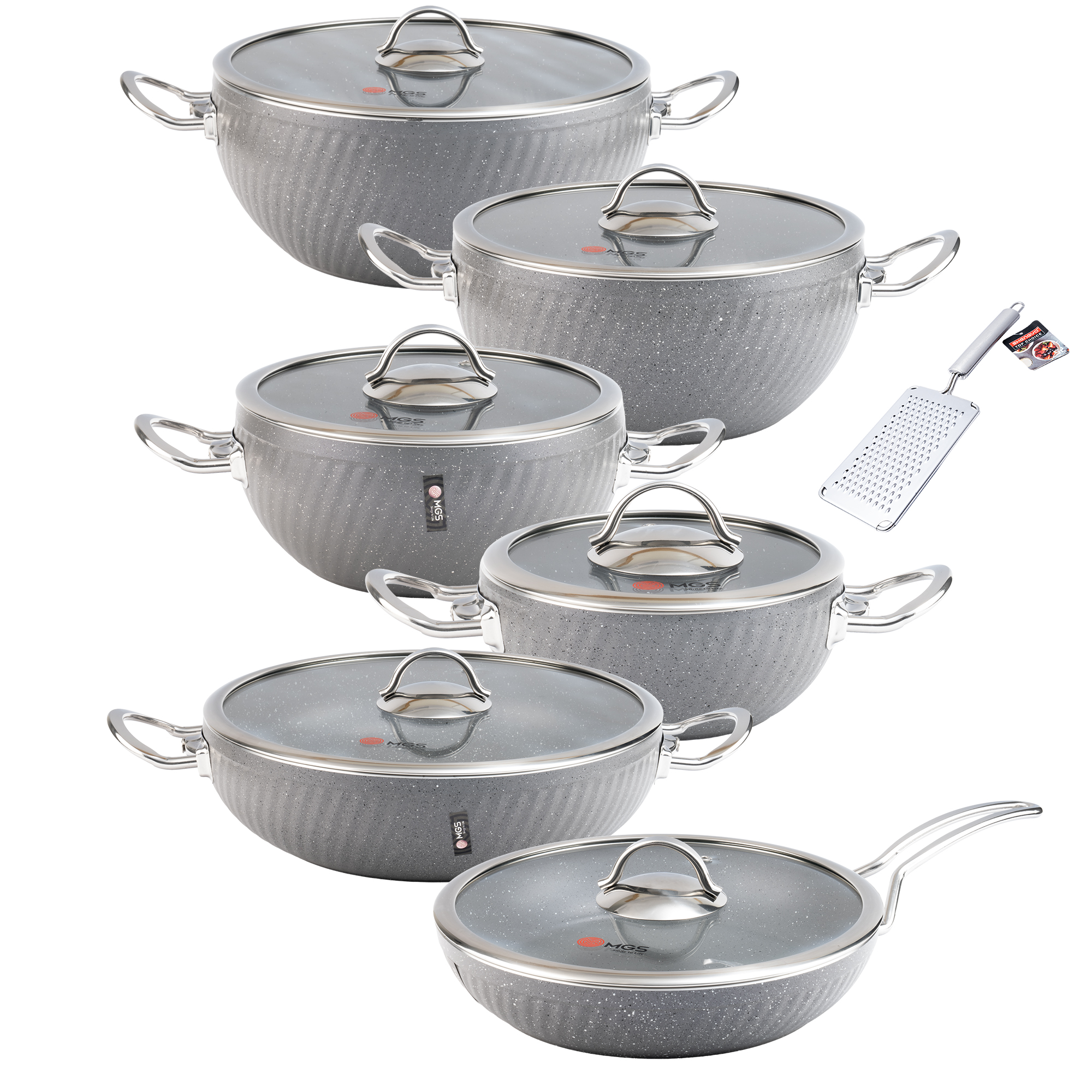 سرویس قابلمه 13 پارچه فورج کد FR08G