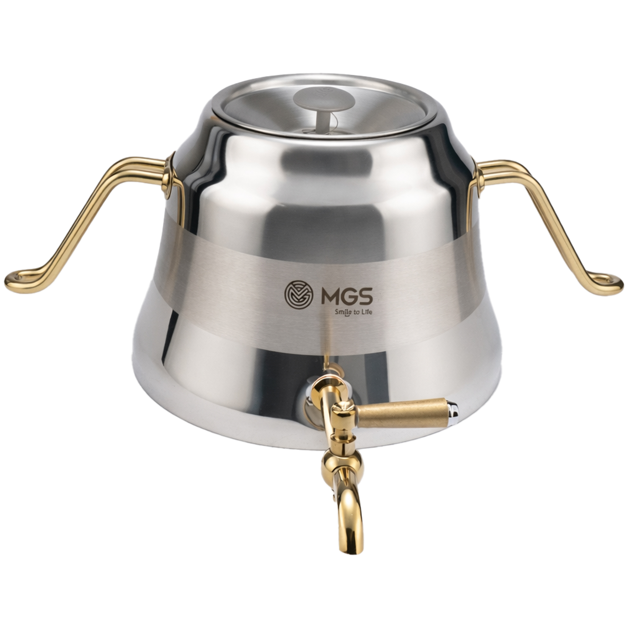 کتری و قوری چینی و استیل MGS کد K41015