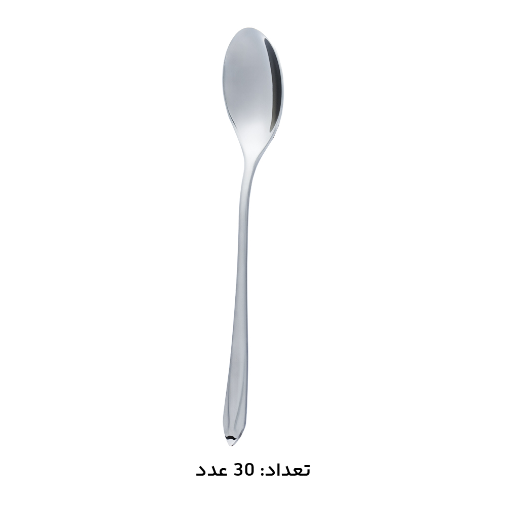 تصویر قاشق غذا خوری سرویس قاشق چنگال کابان کد 163