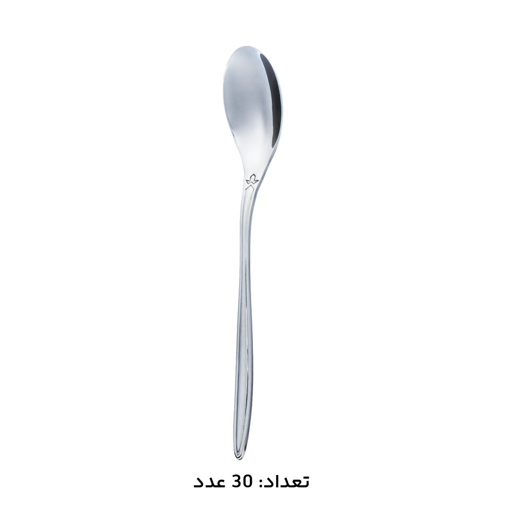 قاشق غذا خوری سرویس قاشق چنگال کابان کد 185