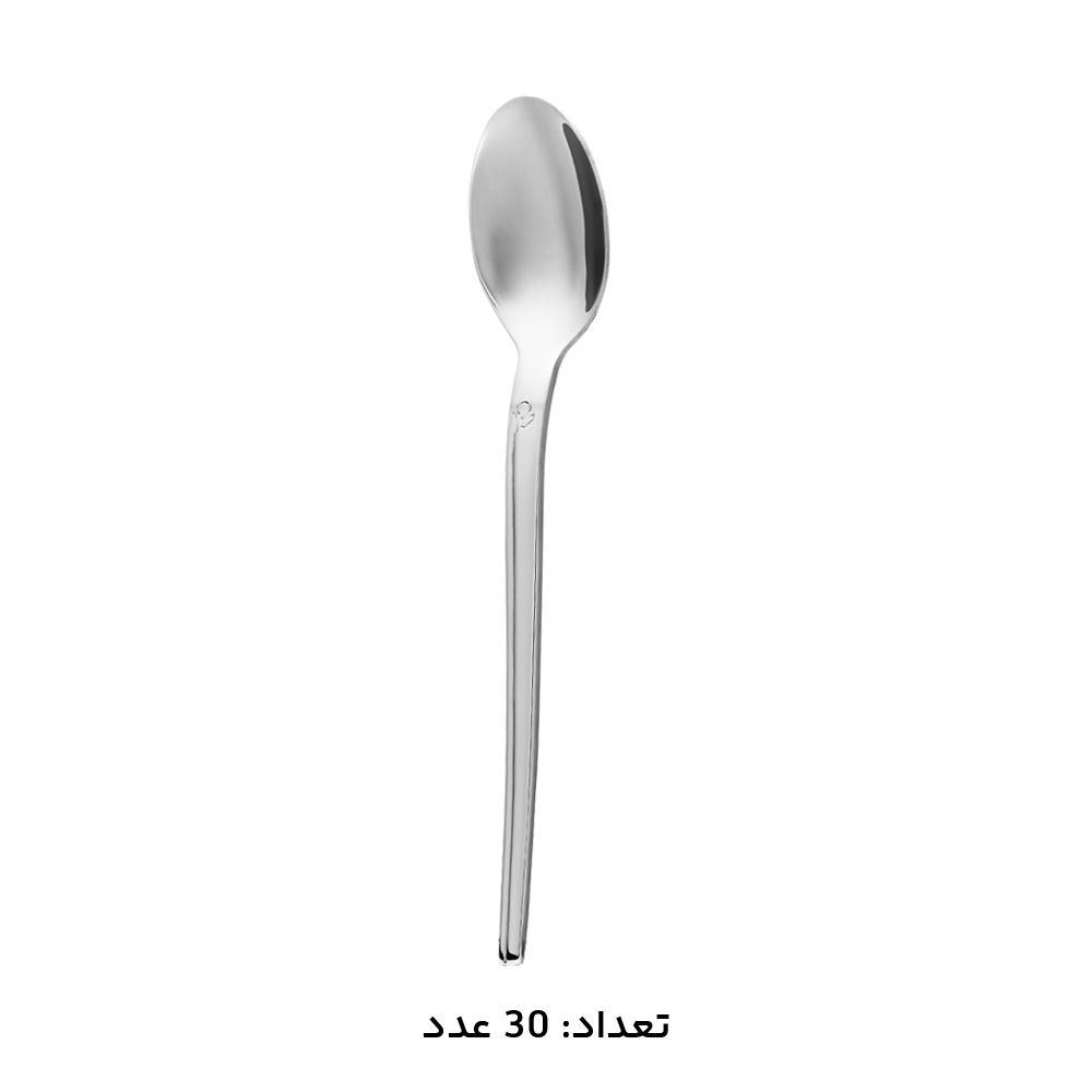 قاشق غذا خوری سرویس قاشق چنگال کابان کد 198
