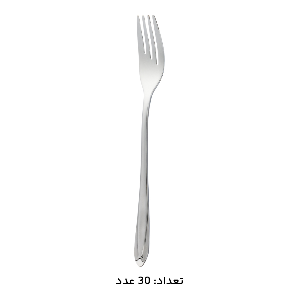 چنگال غذا خوری سرویس قاشق چنگال کابان کد 163