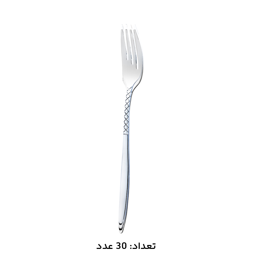 چنگال غذا خوری سرویس قاشق چنگال کابان کد 166