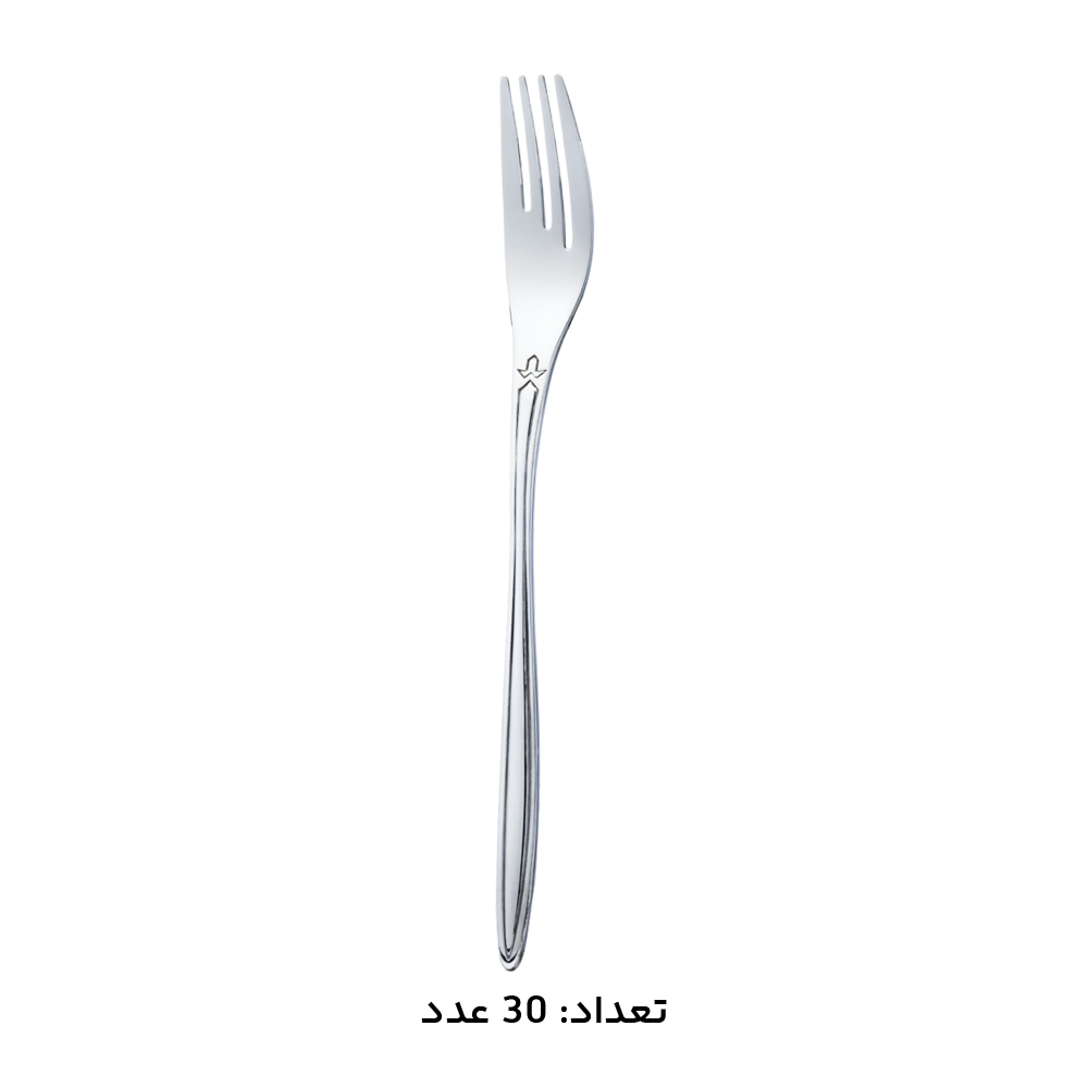 چنگال غذا خوری سرویس قاشق چنگال کابان کد 185