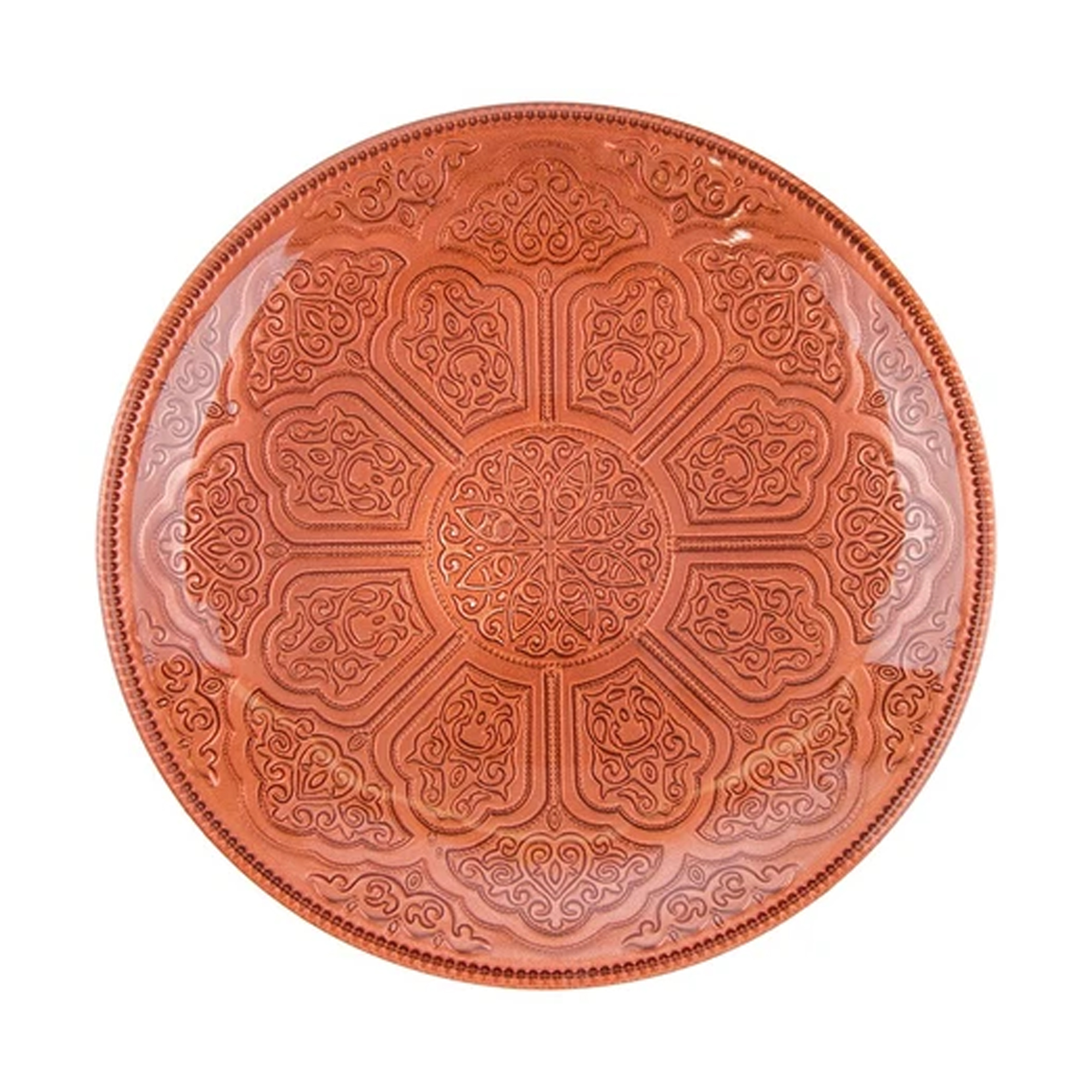 ست 6 عددی پیش دستی ایرنا مدل تاپ کاپی رنگ مسی