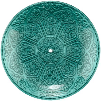 شیرینی خوری دو طبقه ایرنا مدل تاپ کاپی رنگ سبز