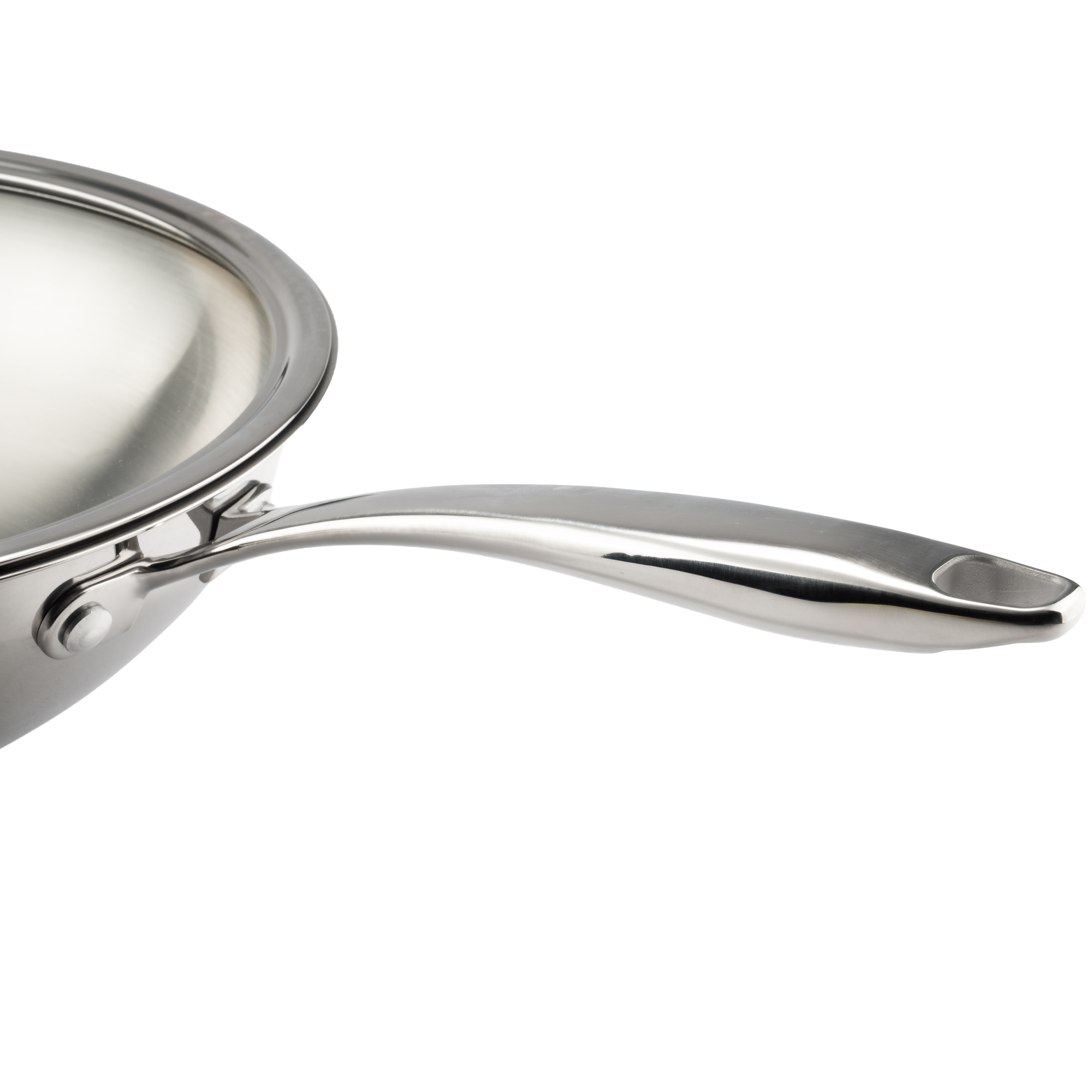 دسته تابه وک استیل سایز 28 کد PS6135