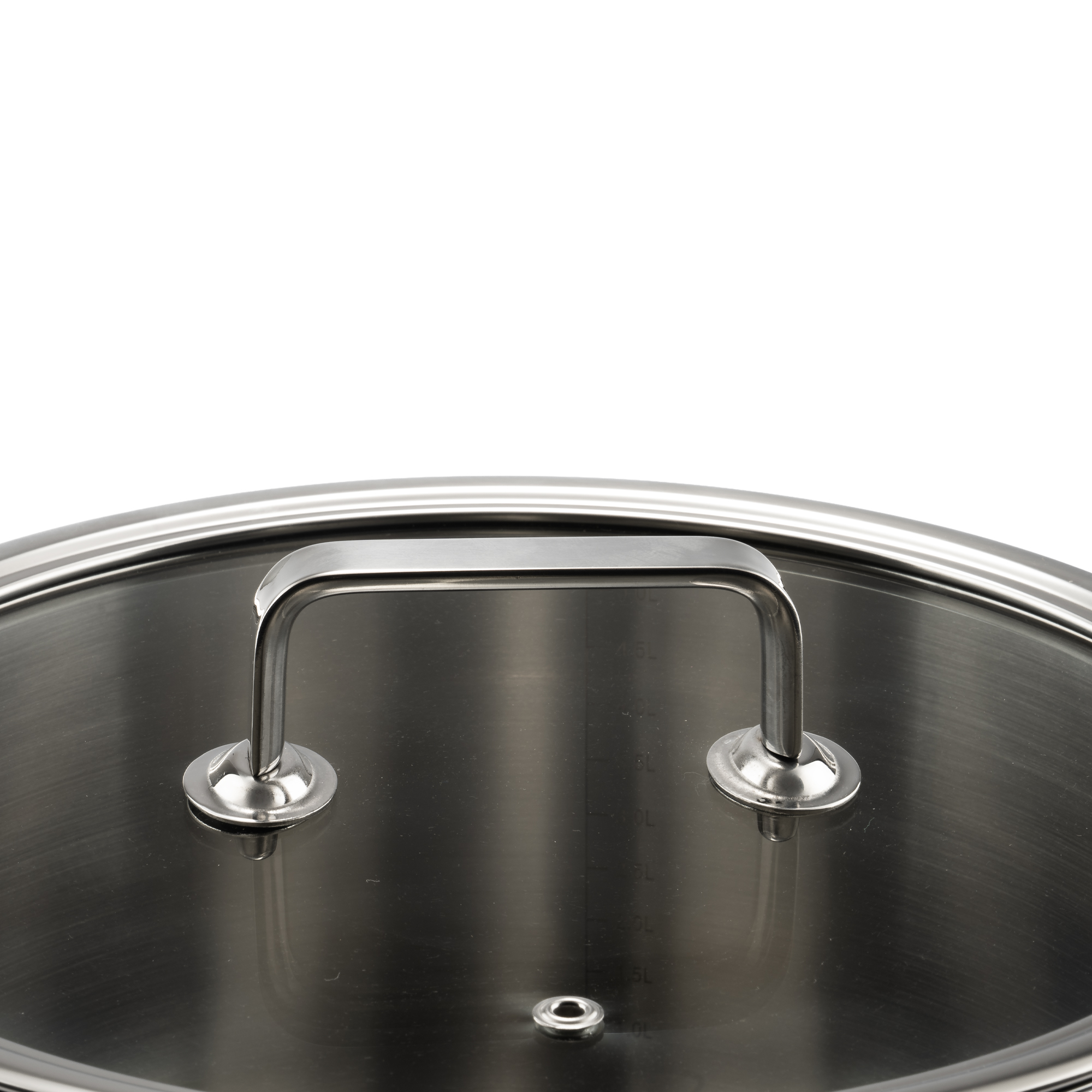 درب تابه وک استیل سایز 28 کد PS6135