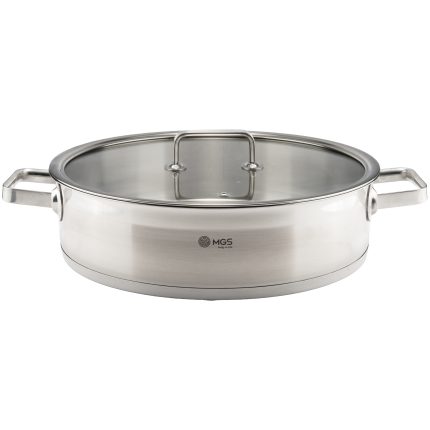 تابه دو دسته استیل سایز 32 کد PS6132