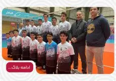 تیم والیبال نوجوانان MGS