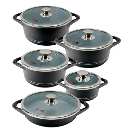 سرویس قابلمه 10 پارچه طرح ایتالیا B کد IB1019