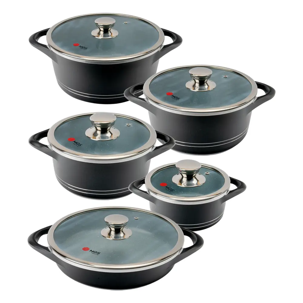 سرویس قابلمه 10 پارچه طرح ایتالیا B کد IB1019