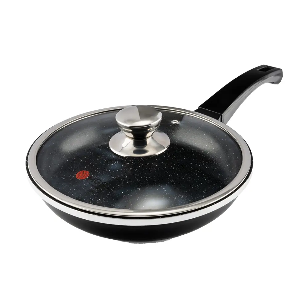 تابه تک دسته سایز 24 گرانیت طرح ایتالیا B