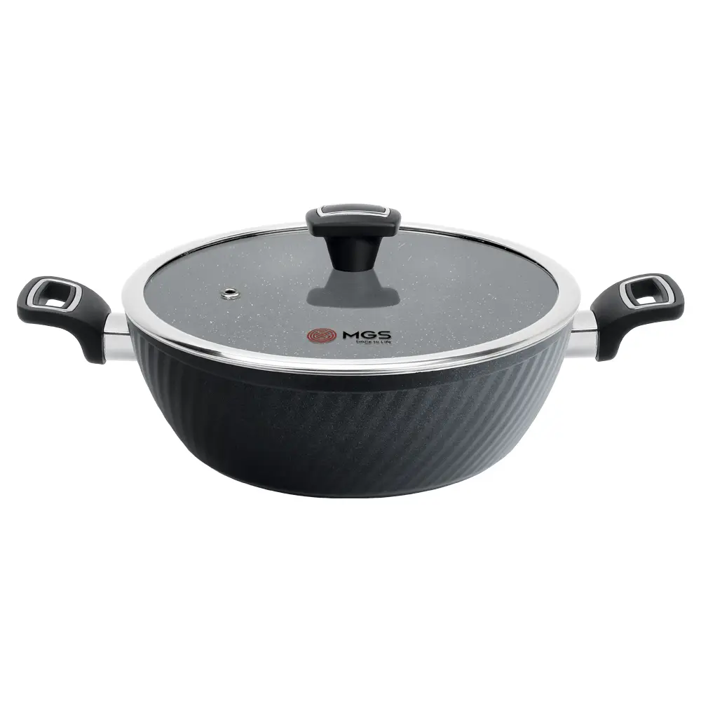 تابه سایز 28 دو دسته طرح فورج سری پنج