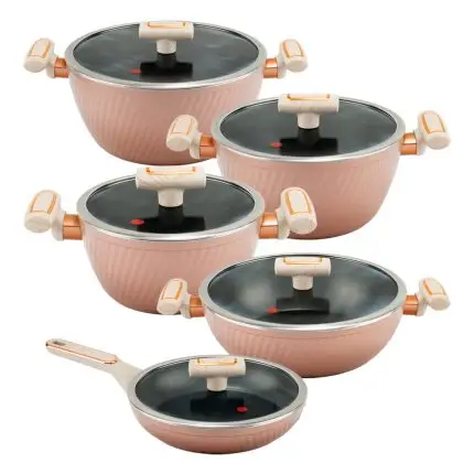 سرویس قابلمه 10 پارچه طرح فورج کد FR07