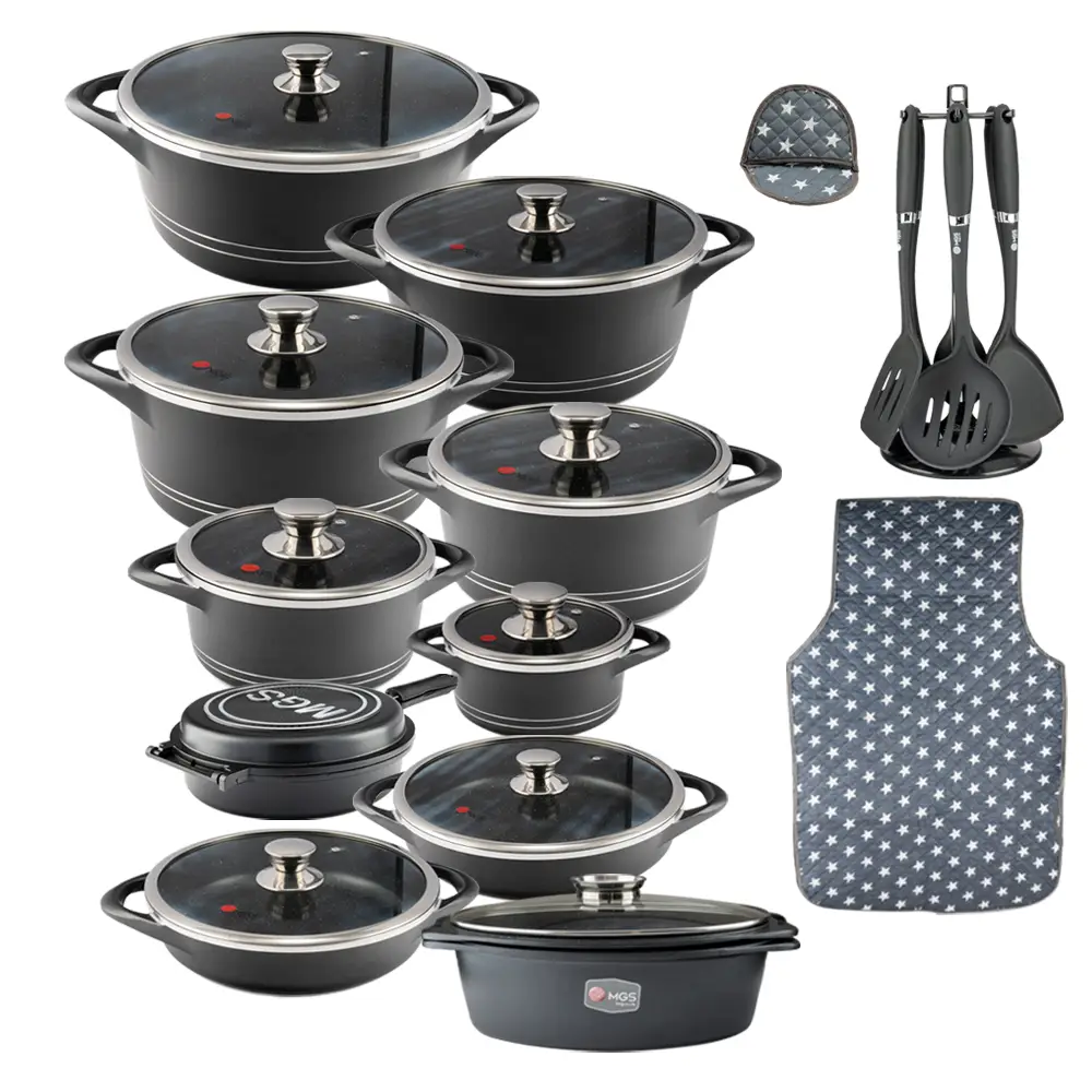 سرویس قابلمه 33 پارچه گرانیت طرح ایتالیا B