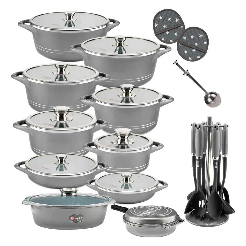 سرویس قابلمه 33 پارچه گرانیت طرح ایتالیا B