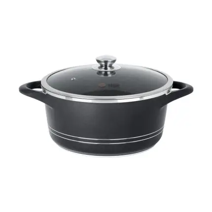 قابلمه دو دسته سایز 28 گرانیت طرح ایتالیا B