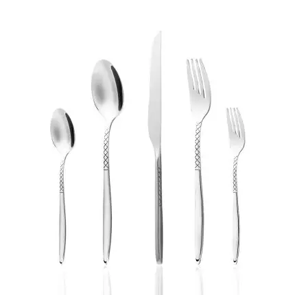 سرویس قاشق چنگال 151 پارچه کابان کد 166