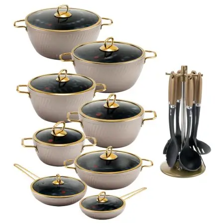 سرویس قابلمه 23 پارچه فورج طرح ماینز سری سوم