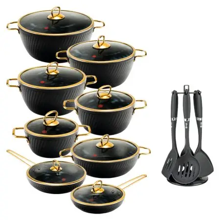 سرویس قابلمه 23 پارچه فورج طرح ماینز سری سوم